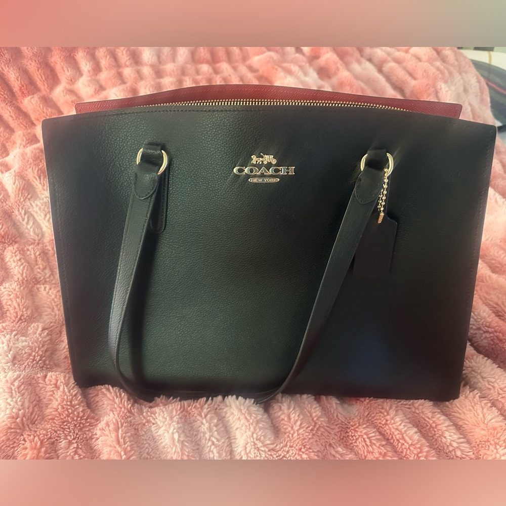 Coach Black Laptop Tote